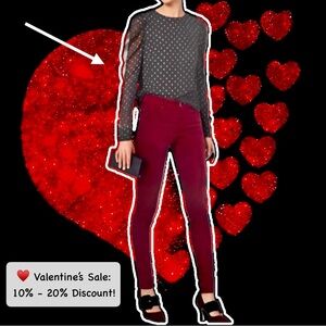 ♥️ Sale! Like New INTERMIX Black & White Polka Dot SILK BLOUSE size M